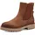 s.Oliver Damen Chelsea Boots Elegant Vegan, Braun (Cognac), 38 EU - 38 EU