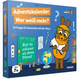 Franzis Adventskalender mit der Maus Wer weiß mehr?
