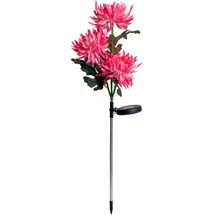NÄVE LED-Solar-Erdspieß Blume 79 cm Rose