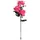 NÄVE LED-Solar-Erdspieß Blume 79 cm Rose