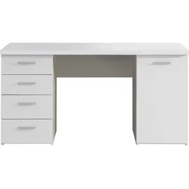 Forte Schreibtisch Netta Weiß