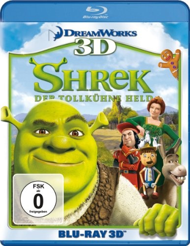 Shrek - Der tollkühne Held [3D Blu-ray] (Neu differenzbesteuert)
