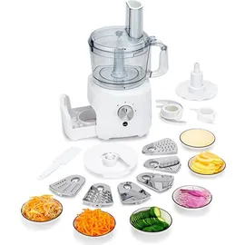 Wilfa EASY Food processor FP2-1000W Transparent/Weiß