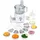 Wilfa EASY Food processor FP2-1000W Transparent/Weiß