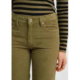 QS Cordhose mit weitem Bein Grün 40