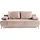 werk2 Schlafsofa »Troya«, 2-Sitzer Sofa und Schlafcouch mit Federkern & Bettkasten