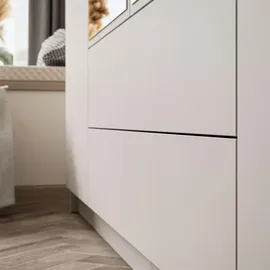 lookway Kleiderschrank Aurora 4D2SZ 200 x 213 x 57 cm Beige/Gold