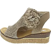 Rieker Keilsandaletten Damen Beige 42