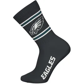 NFL Crew Socken 3er Pack Grün/Schwarz/Weiß 39-42