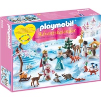 Playmobil 9008 - Adventskalender Eislaufprinzessin im Schlosspark