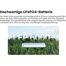 Growatt Balkonkraftwerk Speicher 8,19 kWh NEO-800M-X 800W Mikro-Wechselrichter