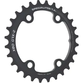 spécialités t.a Specialites TA X80 GRX-2 Kettenblatt, 32 Zähne, 80 mm Lochkreis, 4-Arm, 10/11... schwarz, innen, 32t