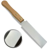 FAMEX 5512 Japansäge Ryoba Mini - sehr fein 22 TPI - Dicke 0,5 mm - Zugsäge Made in Japan - für feinste Arbeiten Modellbau, Bilderrahmen, Möbel uvm.