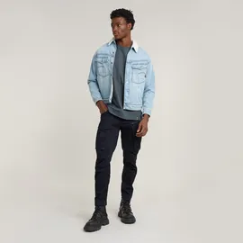 G-Star Herren Jeans Rovic Zip 3D Regular Tapered Pant, Länge 32, Dunkelblau 32W/32L