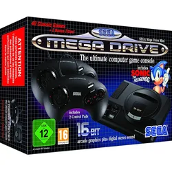 Sega Mega Drive Mini schwarz | Zustand: Neu & original versiegelt