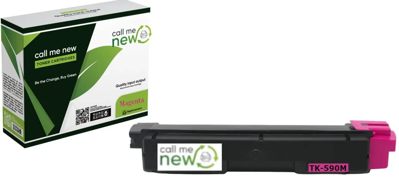 Callmenew Toner für Kyocera TK-590 magenta Ecosys M 6026 6526 P 6026 FS-C 200...