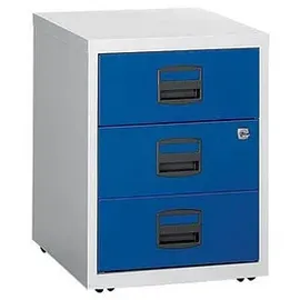 BISLEY PFA Rollcontainer 41,3 x 40 x 52,1 cm blau