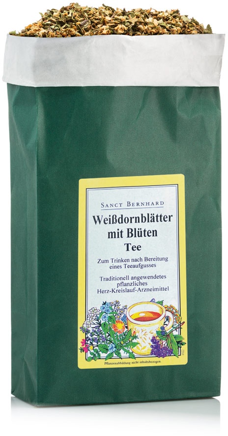 Weißdornblätter mit Blüten - 120 g