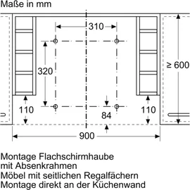 Bosch DSZ4961 Absenkrahmen
