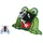 Donic Schildkröt Füttere den Frosch Wurfspiel