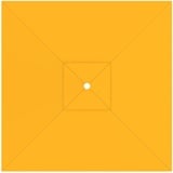 paramondo Sonnenschirm Bespannung für interpara Sonnenschirm (3x3m / quadratisch), gelb