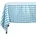 Homescapes Tischdecke Vichy-Karo 138 x 138 cm Blau