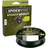 Spiderwire Stealth Smooth 8 Geflochtene Schnur 300 m, Moss Green – 0.110 mm