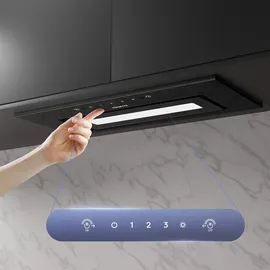 Ciarra VM6931B Unterbauhaube 60 cm Schwarz