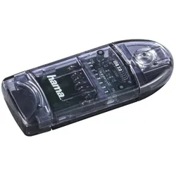 Hama 00124194 Kartenleser USB Anthrazit