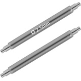 masar 22mm XDS250 - Ø 2.5mm – Watch Spring Bars Pins - Federstege 2,5 mm - Double Shoulder - 1.1mm - INOX 316L - 2 pcs