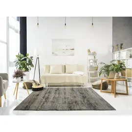 Musterring Teppich MUSTERRING "WAVE KONTURA", grau (grau, creme), B:70cm H:9mm L:140cm, Polypropylen, Teppiche, Teppich, exlcusive MUSTERRING DELUXE COLLECTION kuscheliges Microfaser Garn