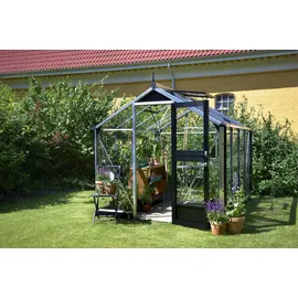 Juliana Compact Alu alufarben/schwarz ESG 3 mm 6,6 m2