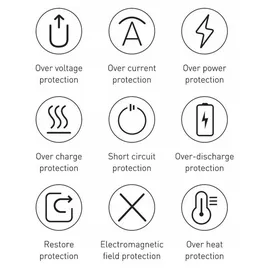 Igo Baseus Powerbank 30000mAh 15W Weiß