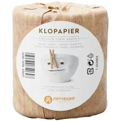 Klopapier - Richtig Fürn Arsch - FIFTYEIGHT T043003 - Lustiges Toilettenpapier
