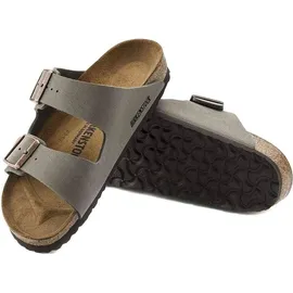 Birkenstock Arizona Birko-Flor Nubuk schmal stone 36