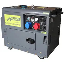 Varan Motors Diesel Stromerzeuger Schallgedämpft 5kVA