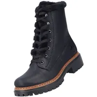 Rieker Stiefelette Stiefelette Lederimitat - Schwarz