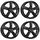 Dezent TU 6,0 x 15 5 x 100 ET45 Schwarz