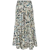 LASCANA Hosenrock Damen Bedruckt Beige 34
