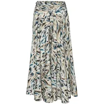 LASCANA Hosenrock Damen Bedruckt Beige 34