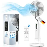 Kesser Frosty 39 x 37 x 127 cm Standventilator inkl. Fernbedienung weiß