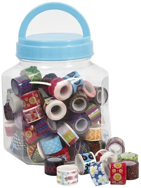 Tape with Print in Pot 90pcs.