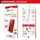 Displex Premium Panzerglas (Full Cover, 10H) für Apple iPhone 17