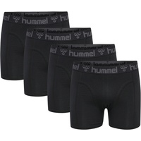 hummel Marston Boxershorts 4 Einheiten - Black / Black - M