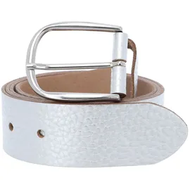 Vanzetti Gürtel Glitter Radiance 40mm Metallic Belt W85 Silver Metallic