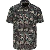 Sherpa Balun Hemd Schwarz / Grau S