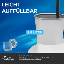 Tronitechnik Standventilator 75 cm Türkis