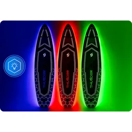 Thunder Mossa SUP Board 320 x 75 x 15 cm Grau/Weiß/Rosa