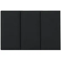 neu.haus [neu.haus] - Wandkissenset Carpino 3-tlg. Textil 60x30 cm Schwarz