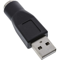 InLine USB Adapter, USB Stecker A auf PS/2 Buchse